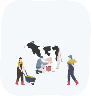 畜産:畜糞・おが屑